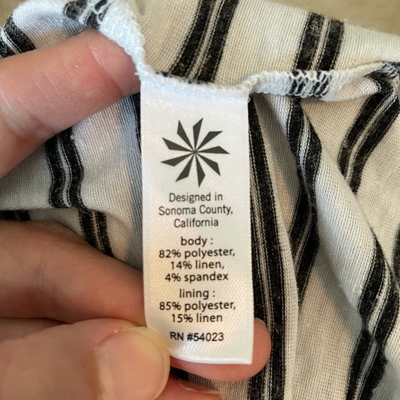 Athleta Stripe Vida Dress XS - Picture 7 of 7